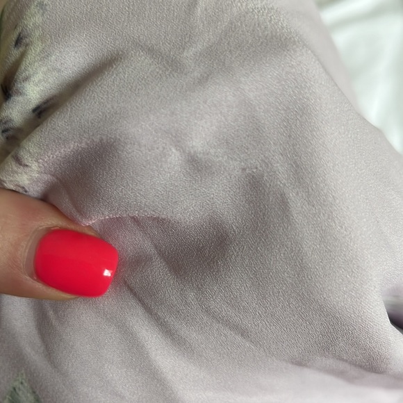 NWT Show Me Your MuMu Lilac Floral Gomez Mini Dress - Picture 9 of 9